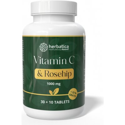 Herbatica Vitamin C Strong Formula "céčko" 40 tablet – Hledejceny.cz