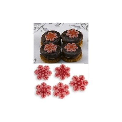 Čokoládová dekorace - VLOČKY RUBY – Zboží Dáma