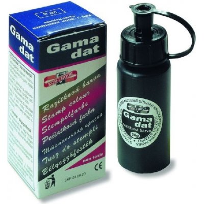Koh-i-inoor Razítková barva Gamadat černá 20 g – Hledejceny.cz