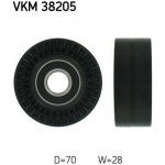 Vratna/vodici kladka, klinovy zebrovy remen SKF VKM 38205