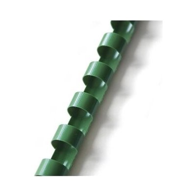 OFFICEO Velkoobchodplus plastový hřbet 14mm 100ks Barva: Zelená – Zboží Živě