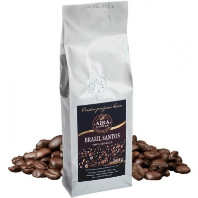 Aira Coffee Brazil Santos 250 g – Zboží Mobilmania