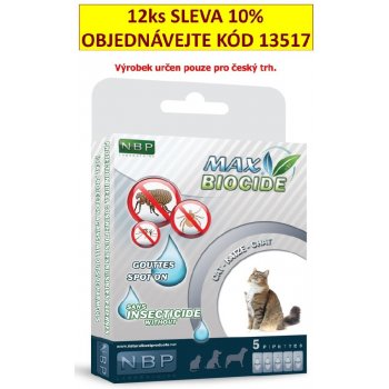 Juko Max Biocide Spot-on Cat 5 x 1 ml