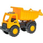 Mikrotrading Auto nákladní sklápěčka 30 cm s lopatkou a hrabičkami 155 cm v sáčku – Zboží Dáma