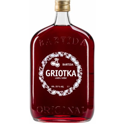 Bartida Griotka Cherry Likér 20% 1 l (holá láhev) – Zboží Dáma