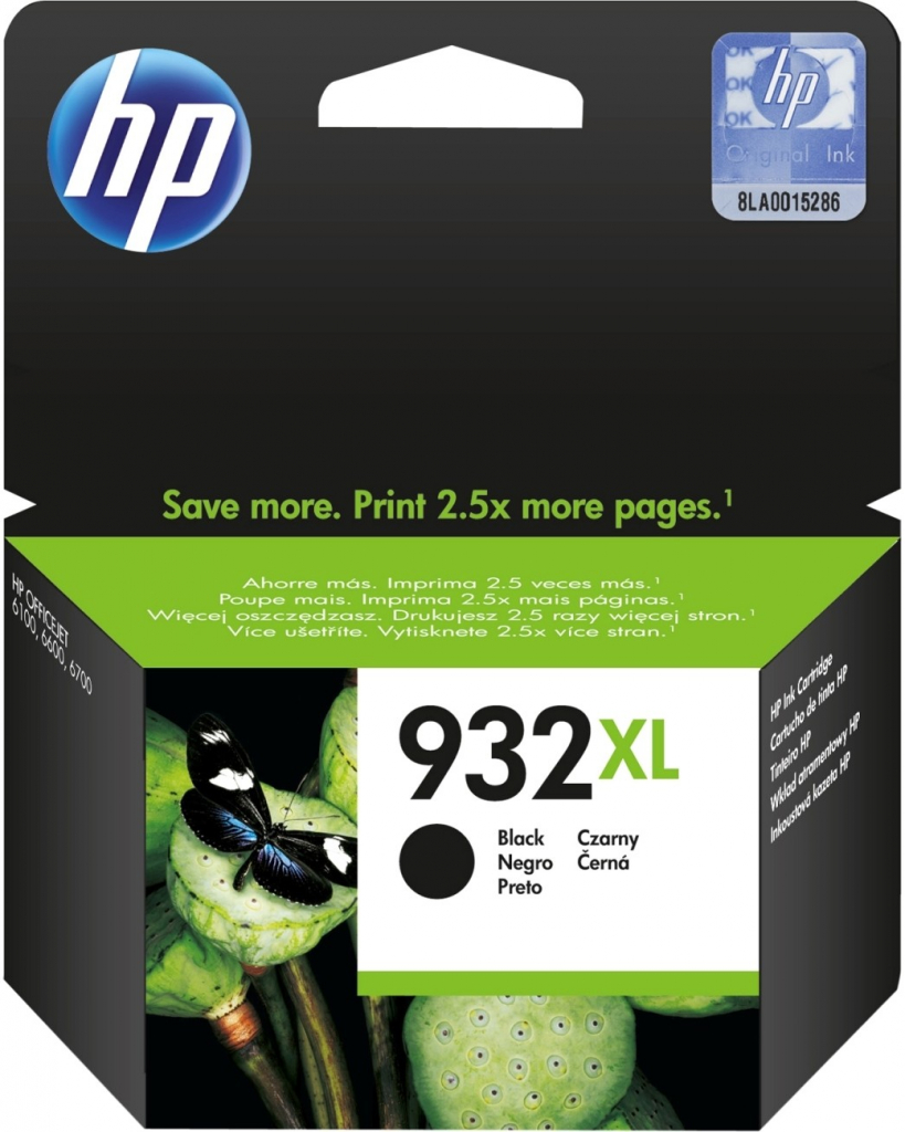 HP 932XL originální inkoustová kazeta černá CN053AE