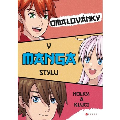 Omalovánky v manga stylu Holky a kluci