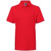 Dětské tričko James & Nicholson dětská polokošile JN070k Signální červená