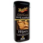 Meguiar's Gold Class Rich Leather Wipes 25 ks – Zboží Mobilmania