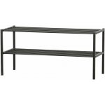 Woood Černý kovový botník Mahon 85x36 – Sleviste.cz