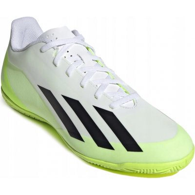 adidas X Crazyfast.4 IN bílo-zelené IE1586 – Zboží Mobilmania