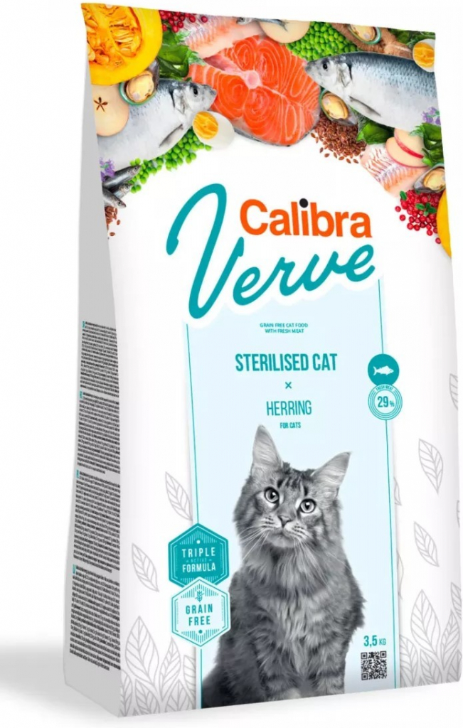 Calibra Verve Grain Free Sterilised Herring 750 g