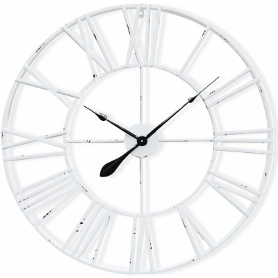 Casa Chic ANTIC-CLOCK-80-WHT