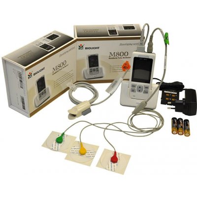 BIOLIGHT Meditech Co., Ltd. EKG s OXYMETREM M800 s rozšířenou výbavou – Hledejceny.cz