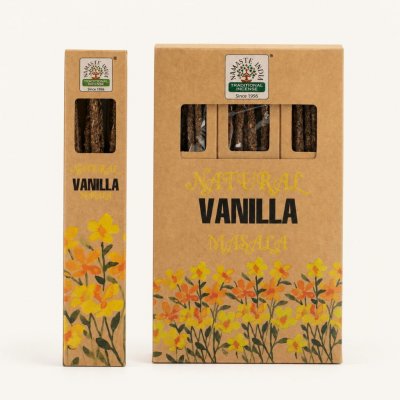 Namaste India Botanics Vonné tyčinky Vanilla Masala natural 9-11 ks – Sleviste.cz