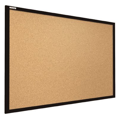 Allboards korková nástěnka 90 x 60 cm-černý rám,TK96BK – Zboží Mobilmania