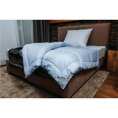 KVD Letní vlněné přikrývky limitovaná série Comfort sypkovina modrá blankyt 280 x 200