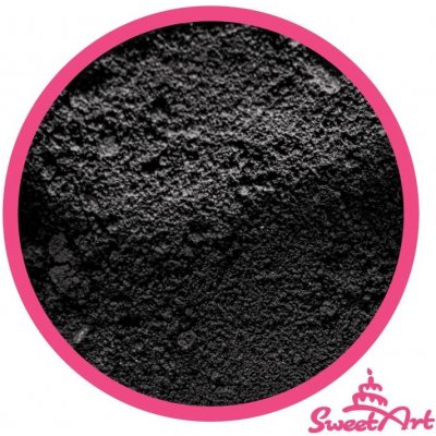 SweetArt jedlá prachová barva Black černá 2 g – Zboží Mobilmania
