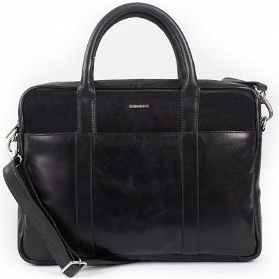 Pánská kožená taška přes rameno SG 7009 černá