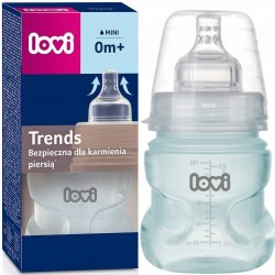 Lovi kojenecká láhev Trends zelená 120 ml