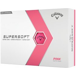 Callaway Supersoft 23 2-plášťové růžové 3 ks