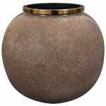 Ter Steege Váza Riven taupe D35 H31 – Hledejceny.cz