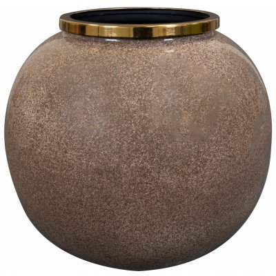 Ter Steege Váza Riven taupe D35 H31 – Hledejceny.cz