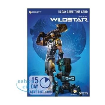 WildStar 15 Day Game Time Card