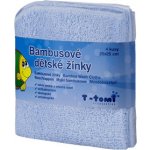 T-Tomi bambusové žíňky v provedení ubrousek modrá 4 ks – Hledejceny.cz