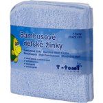 T-Tomi bambusové žíňky v provedení ubrousek modrá 4 ks – Zboží Dáma