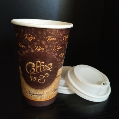 Wimex 76633 Papírový kelímek Coffee to go 330 ml, L Ø 80 mm – Zboží Dáma