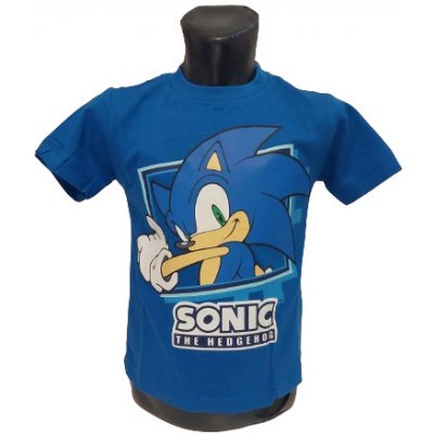 chlapecké tričko sonic modrá – Zboží Dáma