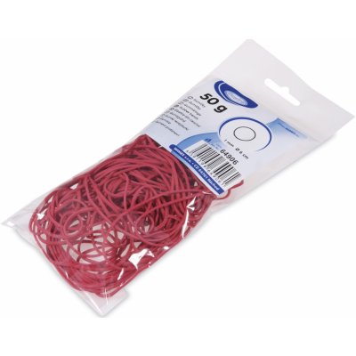 WIMEX Gumičky průměr 60 mm, 50 g (1 bal) - červené – Zboží Dáma