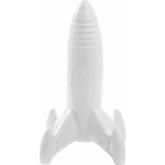 Dekorační figurka MEMORABILIA MY SPACESHIP 27 cm, bílá, porcelán, Seletti – Hledejceny.cz