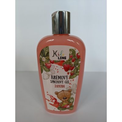 Bohemia Cosmetics dětský krémový sprchový gel Jahoda 250 ml – Zboží Dáma