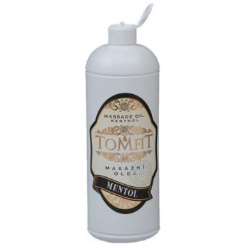 Tomfit masážní olej mentol 1000 ml