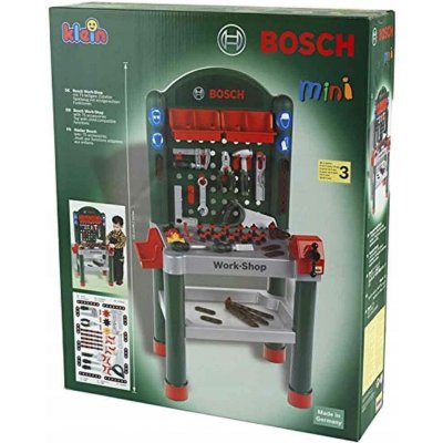 Klein Bosch mini pracovní stůl s příslušenstvím – Zbozi.Blesk.cz