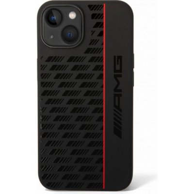 AMG Liquid Silicone Carbon Pattern iPhone 14 Plus černé – Zboží Mobilmania