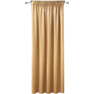 4 sleep Jednobarevný hotový závěs 150 × 160 cm - Bella béžový – Zboží Dáma