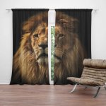 Sablio Závěs Lev: 2ks 140x250cm – Hledejceny.cz