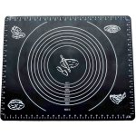 vál 50x40x0,1cm černý, kuchyňský, silikon – Zboží Dáma