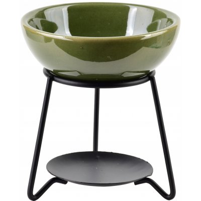 Mondex Keramický aroma lampa 11,5 cm zelený – Sleviste.cz