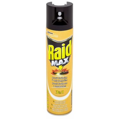 Raid Max spray lezoucí hmyz 400 ml – Zbozi.Blesk.cz