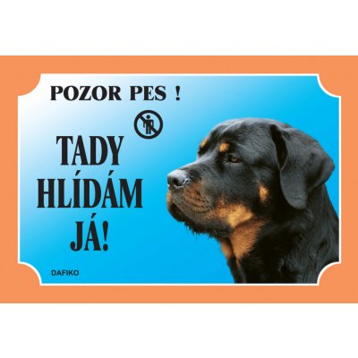 Dafiko Tabulka Rotweiler – Hledejceny.cz