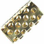 Kovové natáčky na vlasy Duko, zlaté - 33 mm, 15 ks (5243VS) – Sleviste.cz