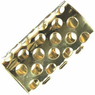 Kovové natáčky na vlasy Duko, zlaté - 33 mm, 15 ks (5243VS) – Sleviste.cz
