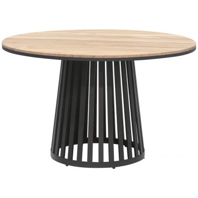 Sensum Zahradní stůl Sandefjord, 120 x 74,5 cm, hliník, teak 221-A-007 – Hledejceny.cz