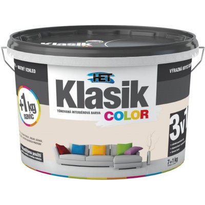 Het Klasik Color - KC 218 béžový pískový 7+1 kg – Zbozi.Blesk.cz