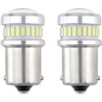 CANBUS 3014 LED žárovky 24 x SMD + 3030 6 x SMD 1156 (R5W, R10W) P21 Bílá, 12 V / 24 V. | Zboží Auto