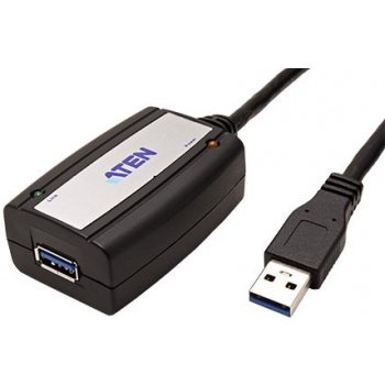 Aten UE350A USB 5Gbps (USB 3.0) aktivní prodlužovací , USB3.0 A(M) - USB3.0 A(F), 5m